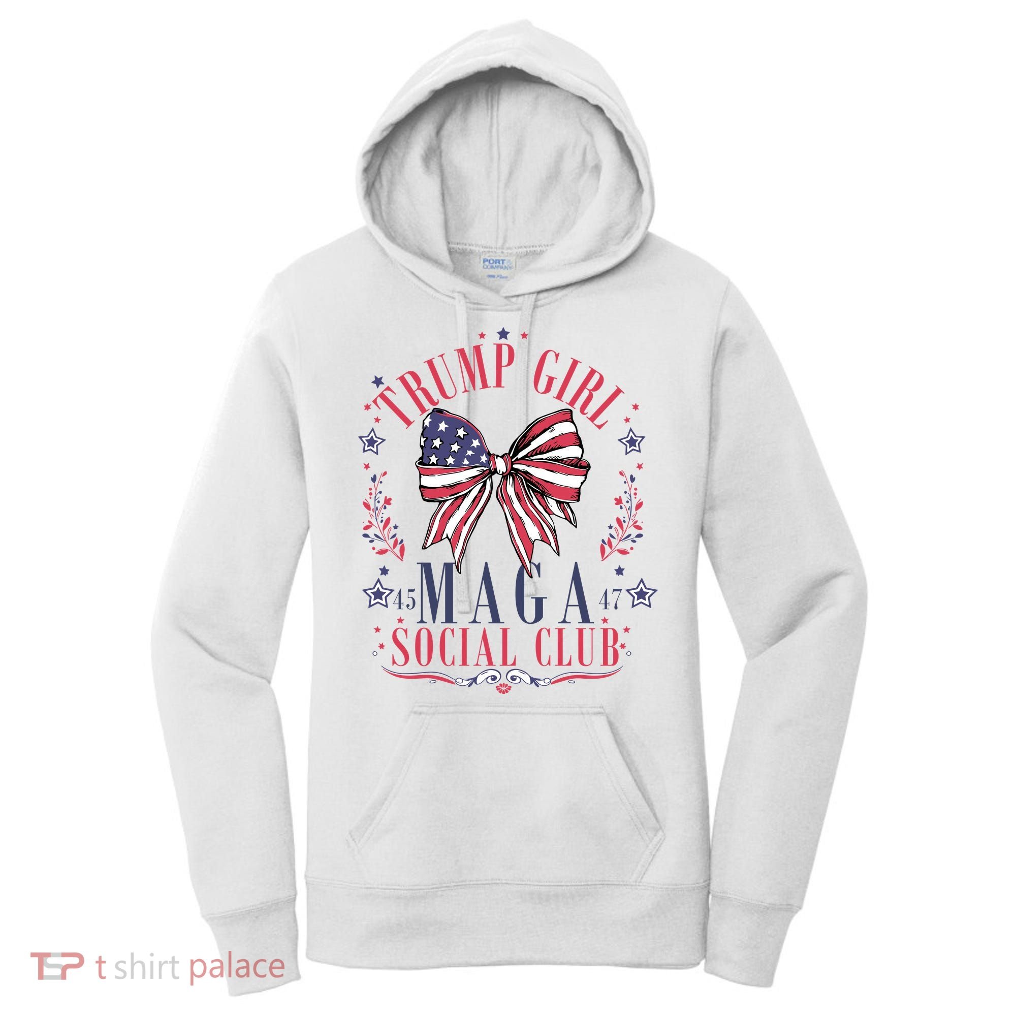 Trump Girl Maga Social Club Women's Hoodie