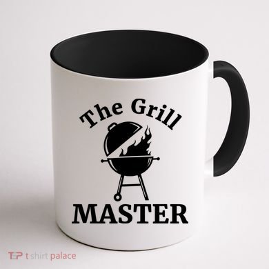 The Grill Master Coffee Mug back
