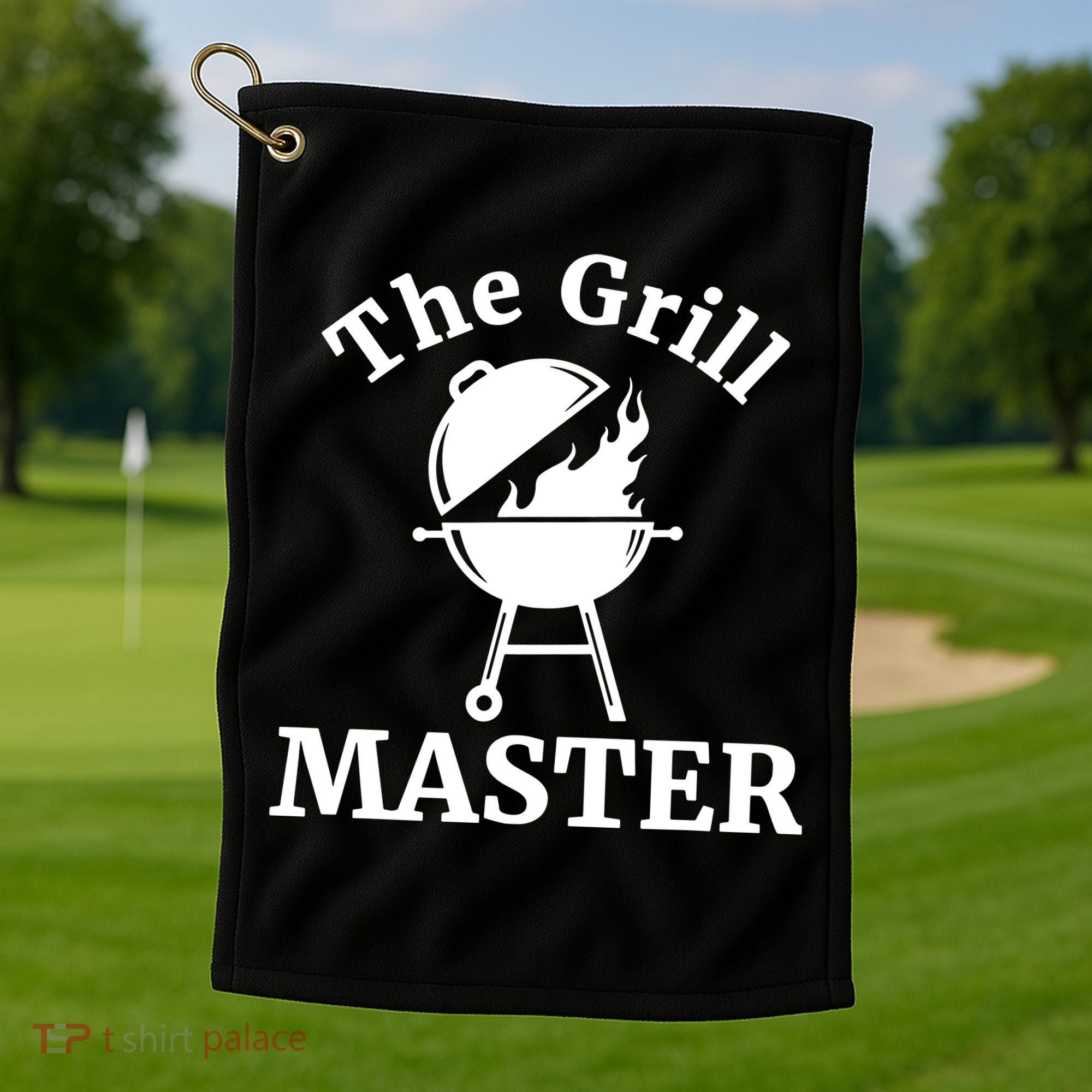 The Grill Master Golf Towel