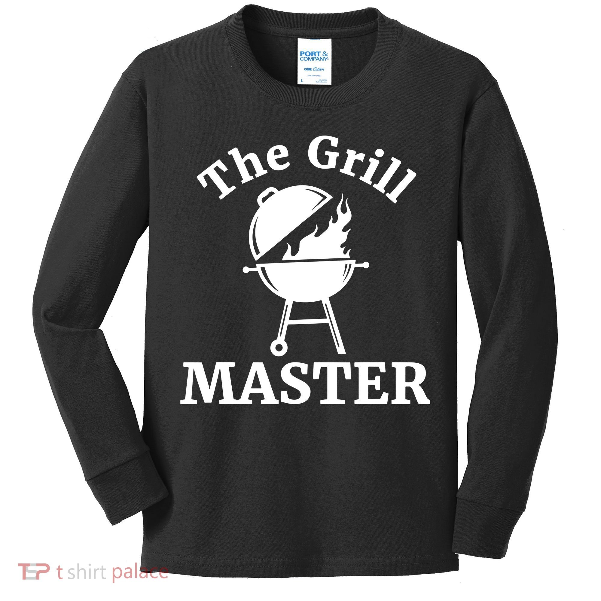 The Grill Master Kids Long Sleeve Shirt
