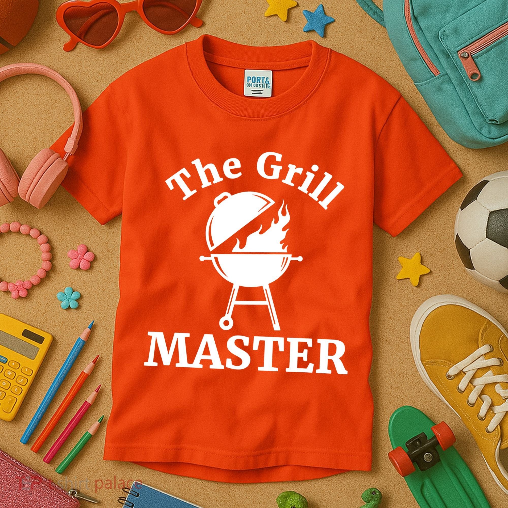 The Grill Master Kids T-Shirt