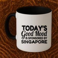 TodayS Good Mood Is Sponsored By Singapore Gift Coffee Mug thumb 2