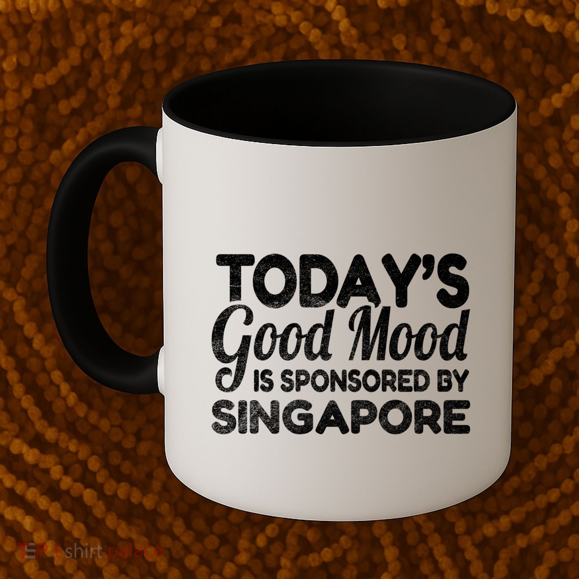 TodayS Good Mood Is Sponsored By Singapore Gift Coffee Mug