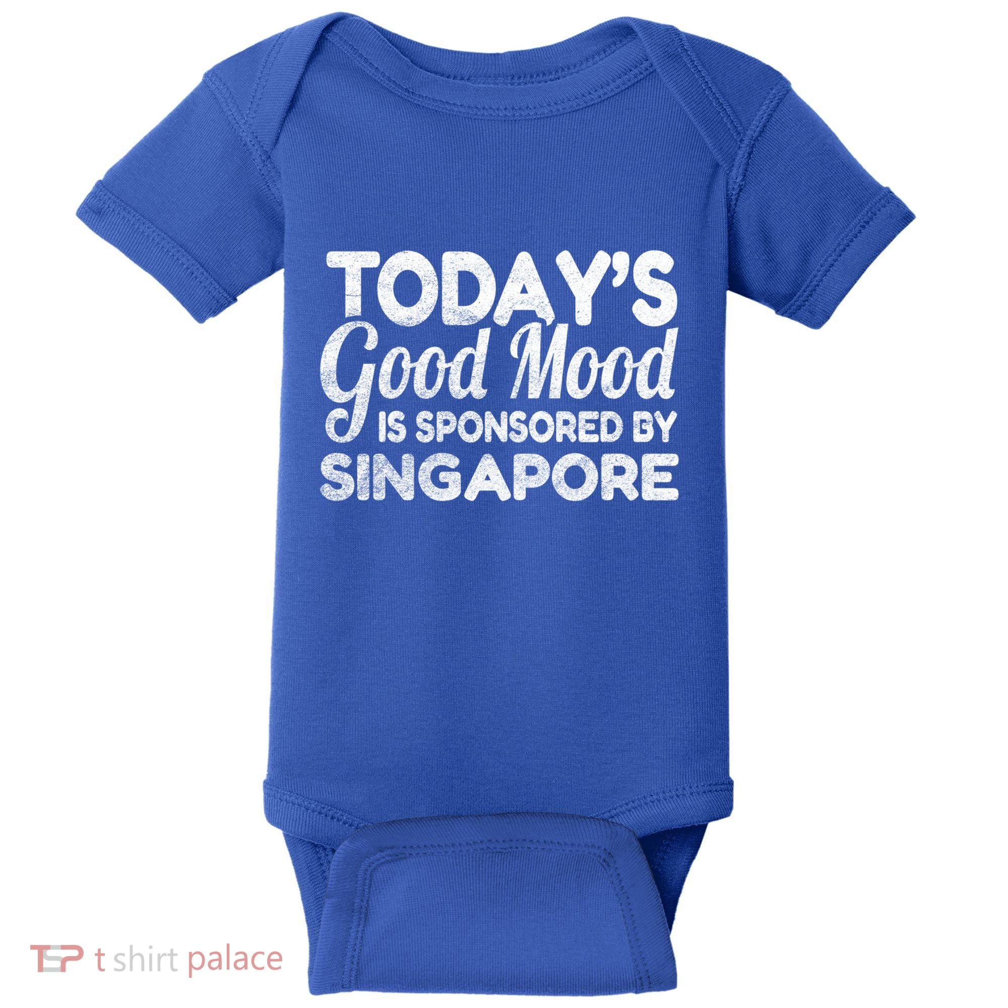 TodayS Good Mood Is Sponsored By Singapore Gift Baby Bodysuit