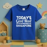 TodayS Good Mood Is Sponsored By Singapore Gift Toddler T-Shirt thumb 3