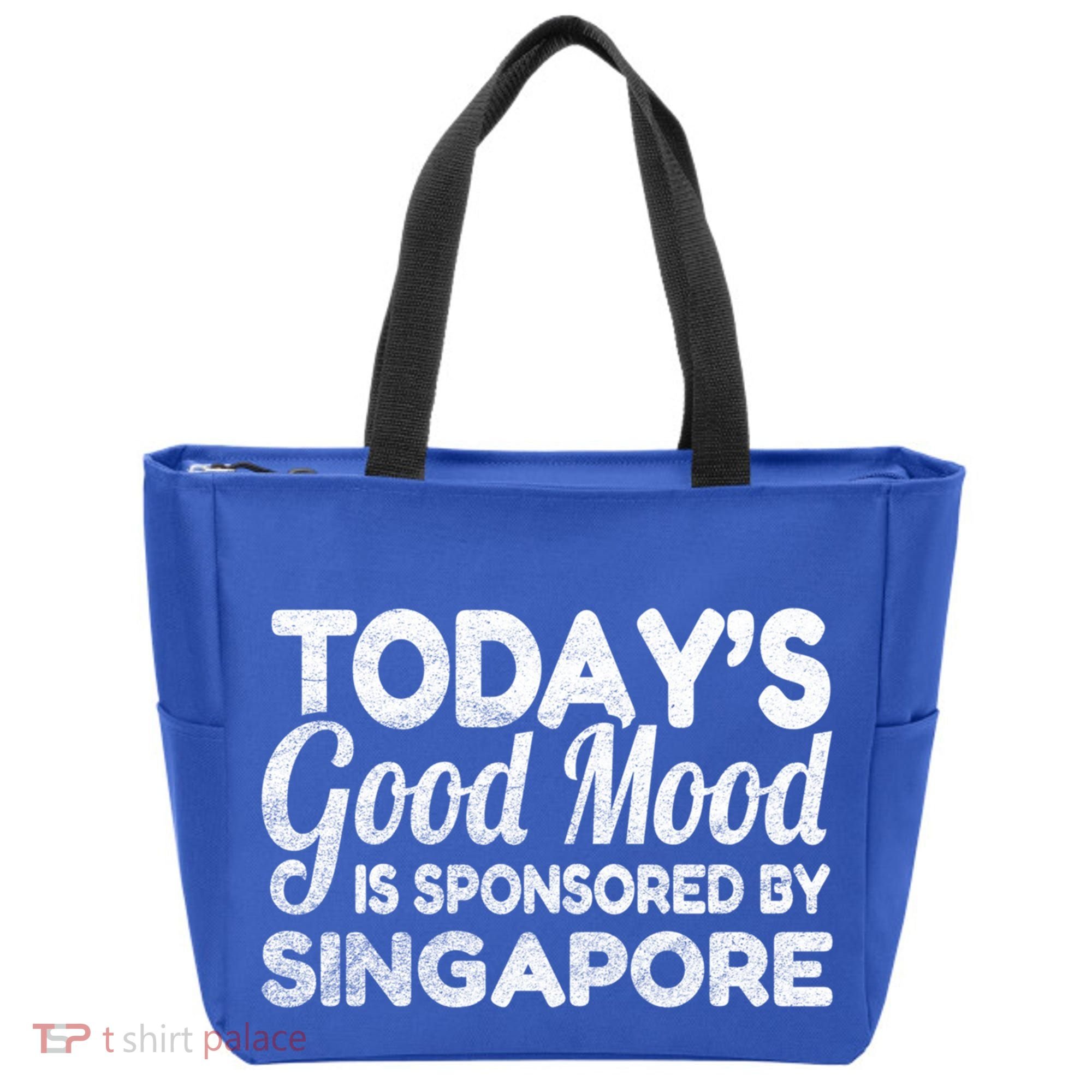 TodayS Good Mood Is Sponsored By Singapore Gift Tote Bag