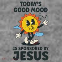 Today's Good Mood Is Sponsored By Jesus Funny Christian Toddler Hoodie thumb 2