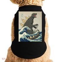 The Great Monster Off Kanagawa Team Wave Doggie Tank thumb 0
