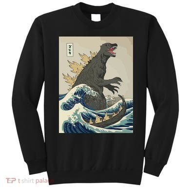 The Great Monster Off Kanagawa Team Wave Sweatshirt