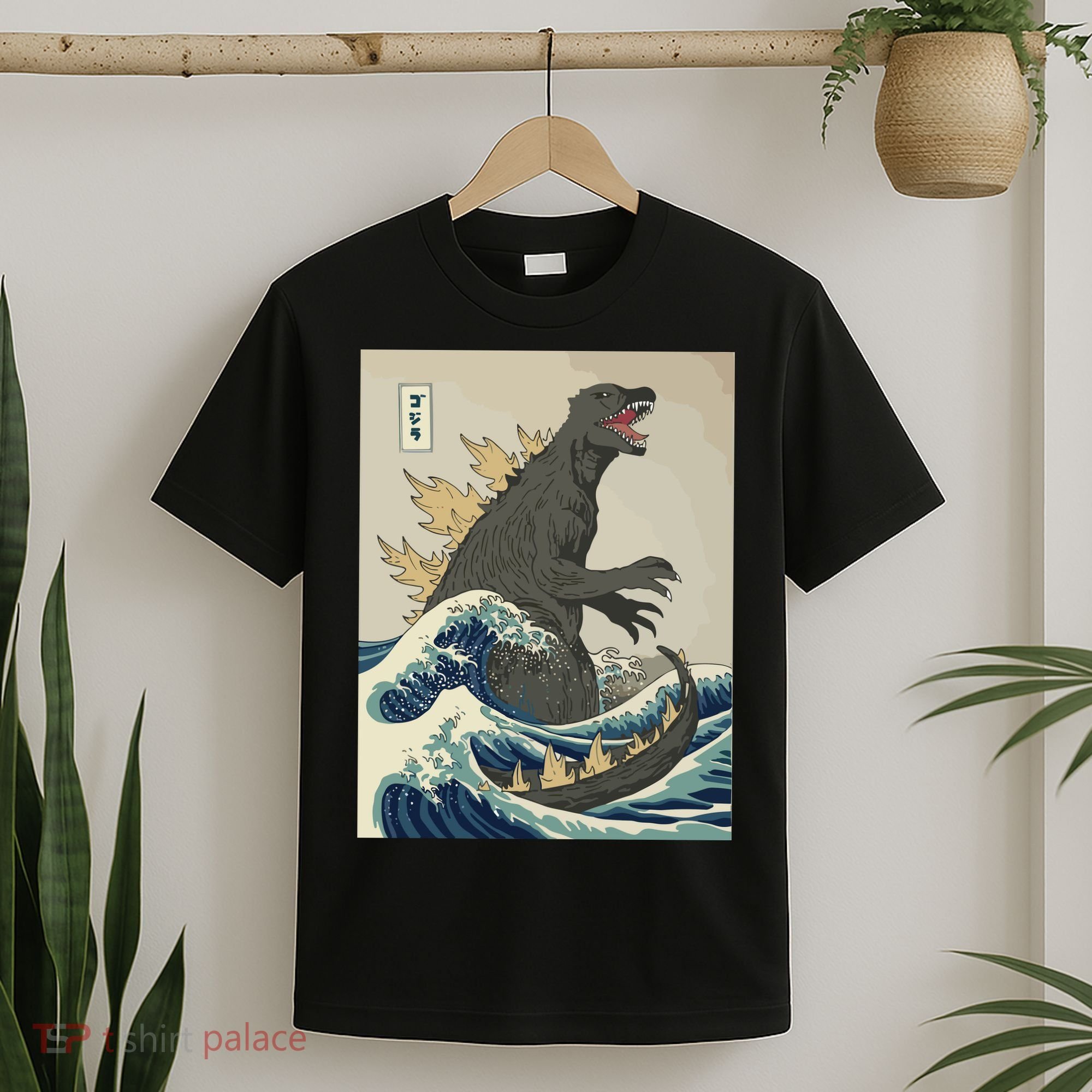 The Great Monster Off Kanagawa Team Wave T-Shirt