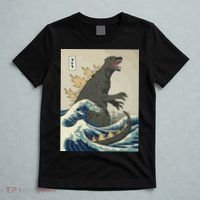 The Great Monster Off Kanagawa Team Wave T-Shirt thumb 5