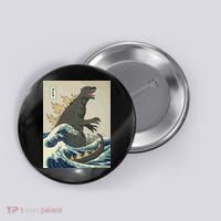 The Great Monster Off Kanagawa Team Wave Button thumb 0