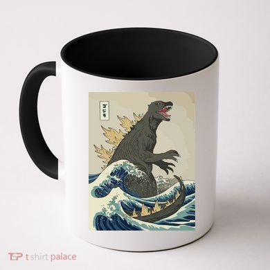The Great Monster Off Kanagawa Team Wave Coffee Mug