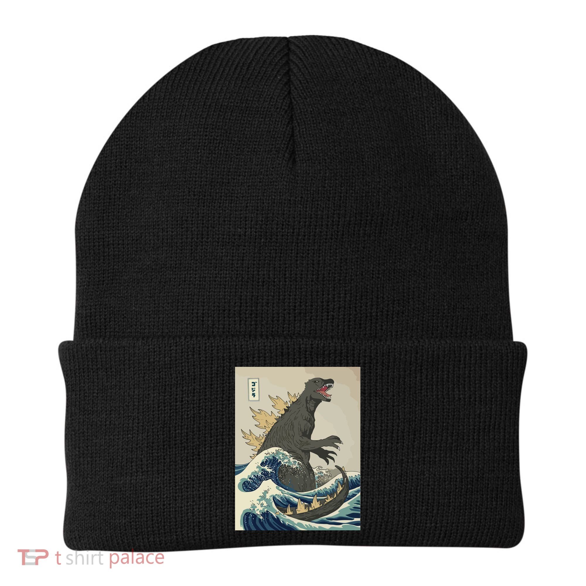 The Great Monster Off Kanagawa Team Wave Beanie