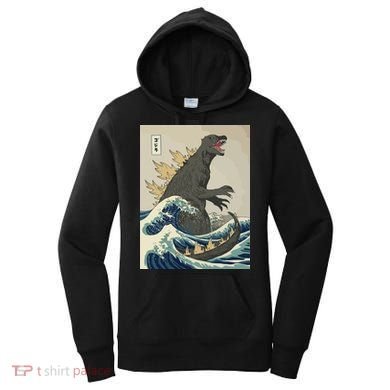 The Great Monster Off Kanagawa Team Wave Women's Hoodie