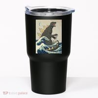 The Great Monster Off Kanagawa Team Wave Tumbler thumb 0