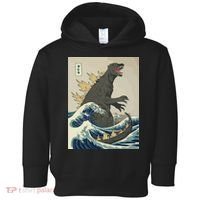 The Great Monster Off Kanagawa Team Wave Toddler Hoodie thumb 0