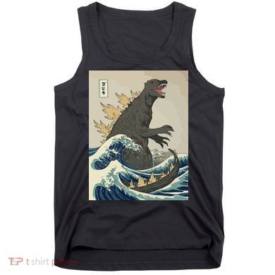 The Great Monster Off Kanagawa Team Wave Tank Top