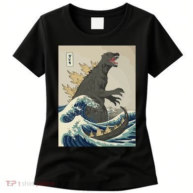 The Great Monster Off Kanagawa Team Wave Women's T-Shirt