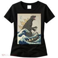 The Great Monster Off Kanagawa Team Wave Women's T-Shirt thumb 0