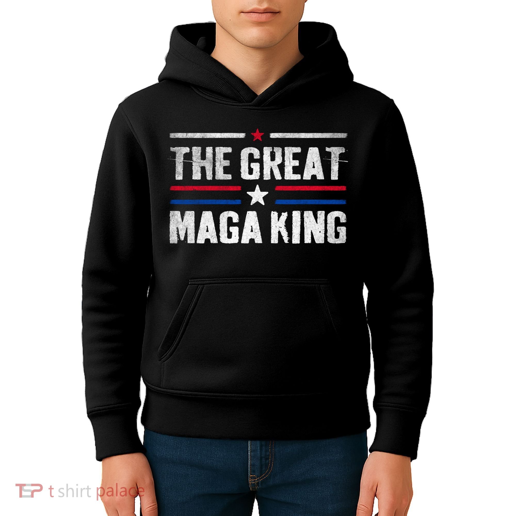 The Great Maga King, Maga King, Ultra Maga Kids Hoodie
