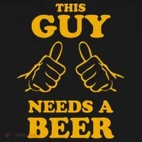 This Guy Needs A Beer Sweatshirt thumb 3