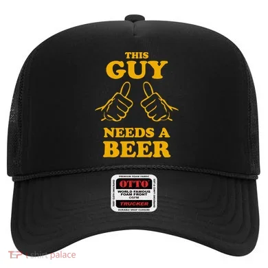 This Guy Needs A Beer Hat