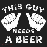 This Guy Needs A Beer Funny Drinking Gift Tumbler thumb 3