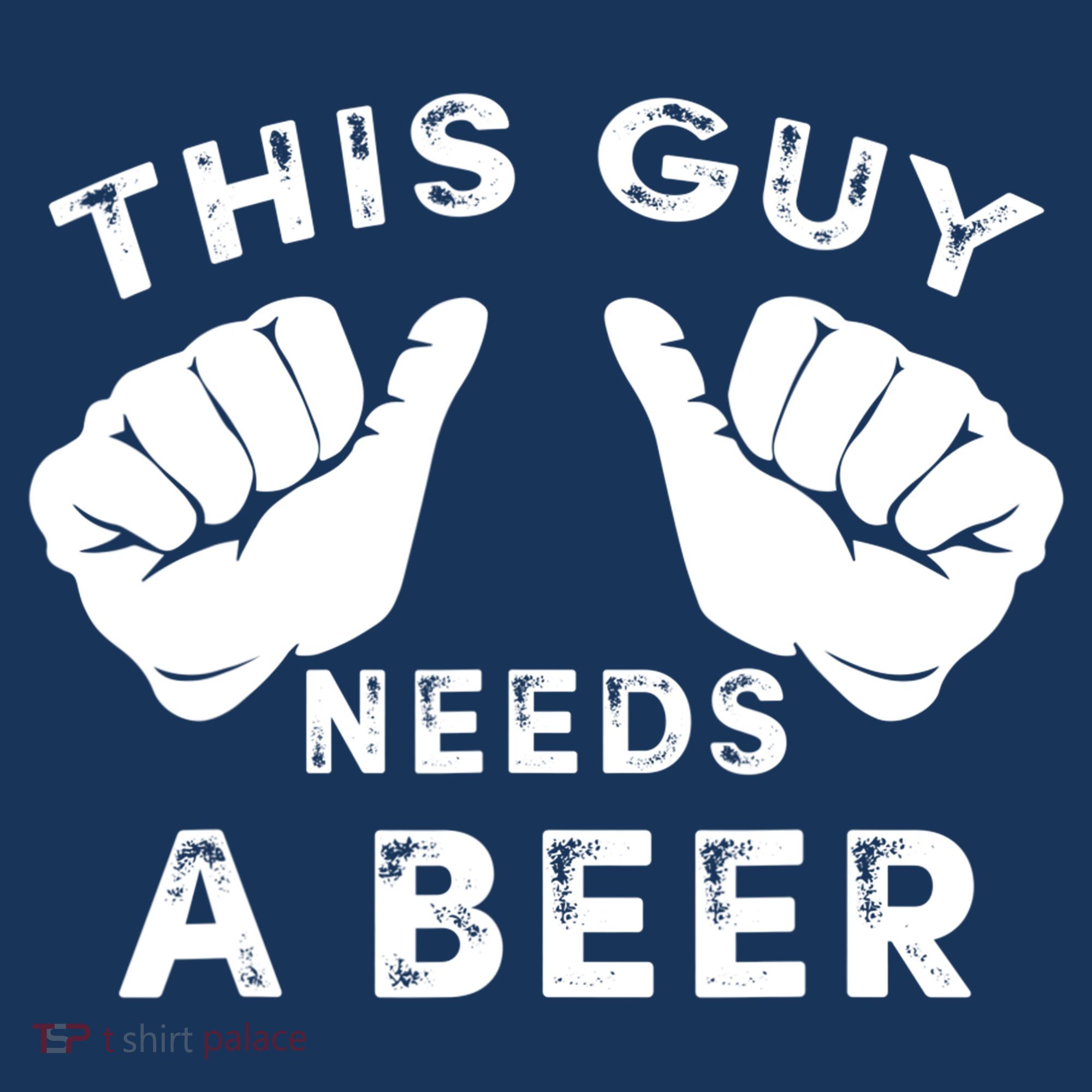 This Guy Needs A Beer Funny Drinking Gift Visor