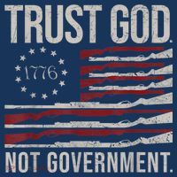 Trust God Not Government Anti Government Political Coaster thumb 2
