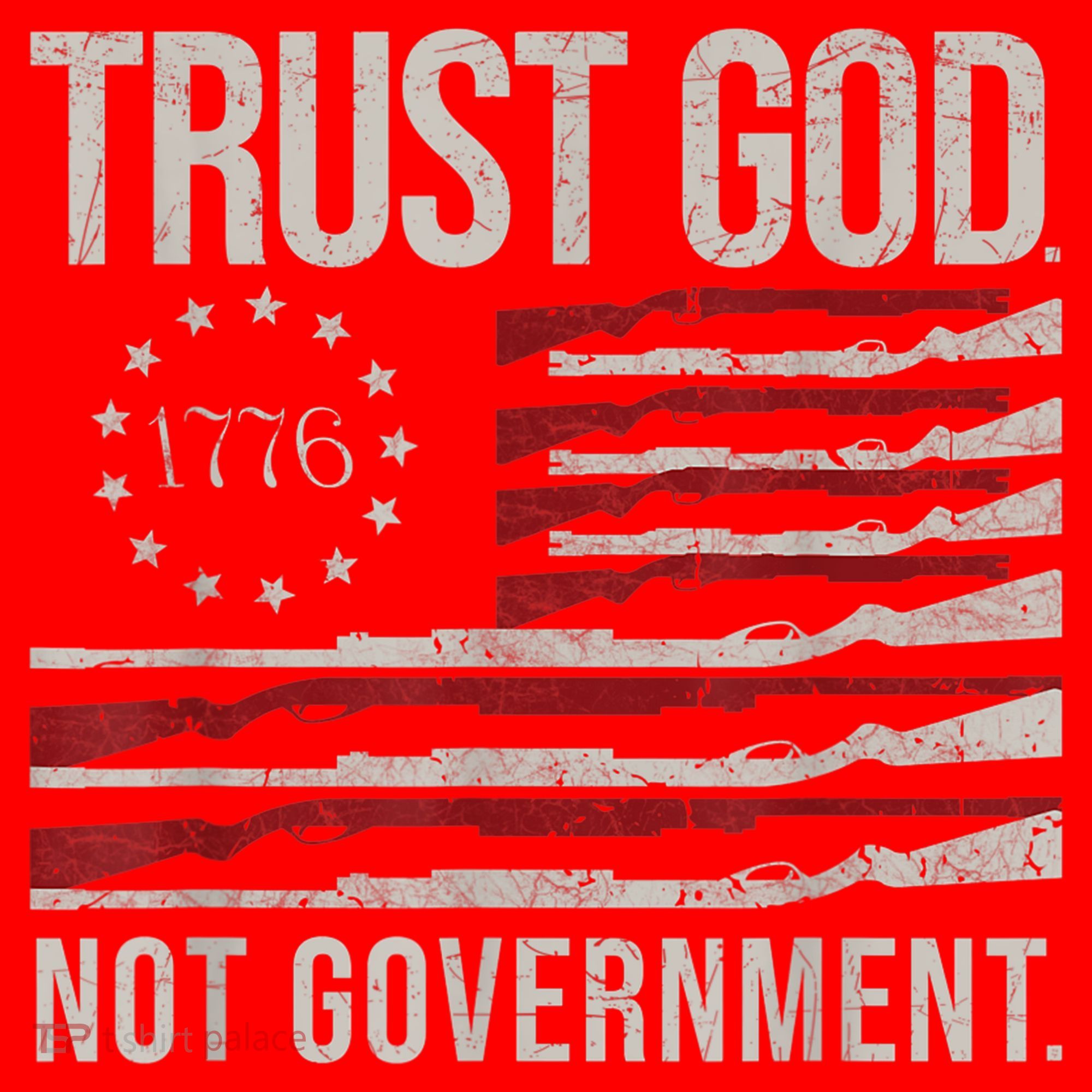 Trust God Not Government Anti Government Political Santa Hat
