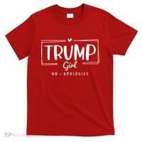 Trump Girl No Apologies Election 2024 T-Shirt thumb 0