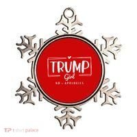 Trump Girl No Apologies Election 2024 Ornament thumb 0