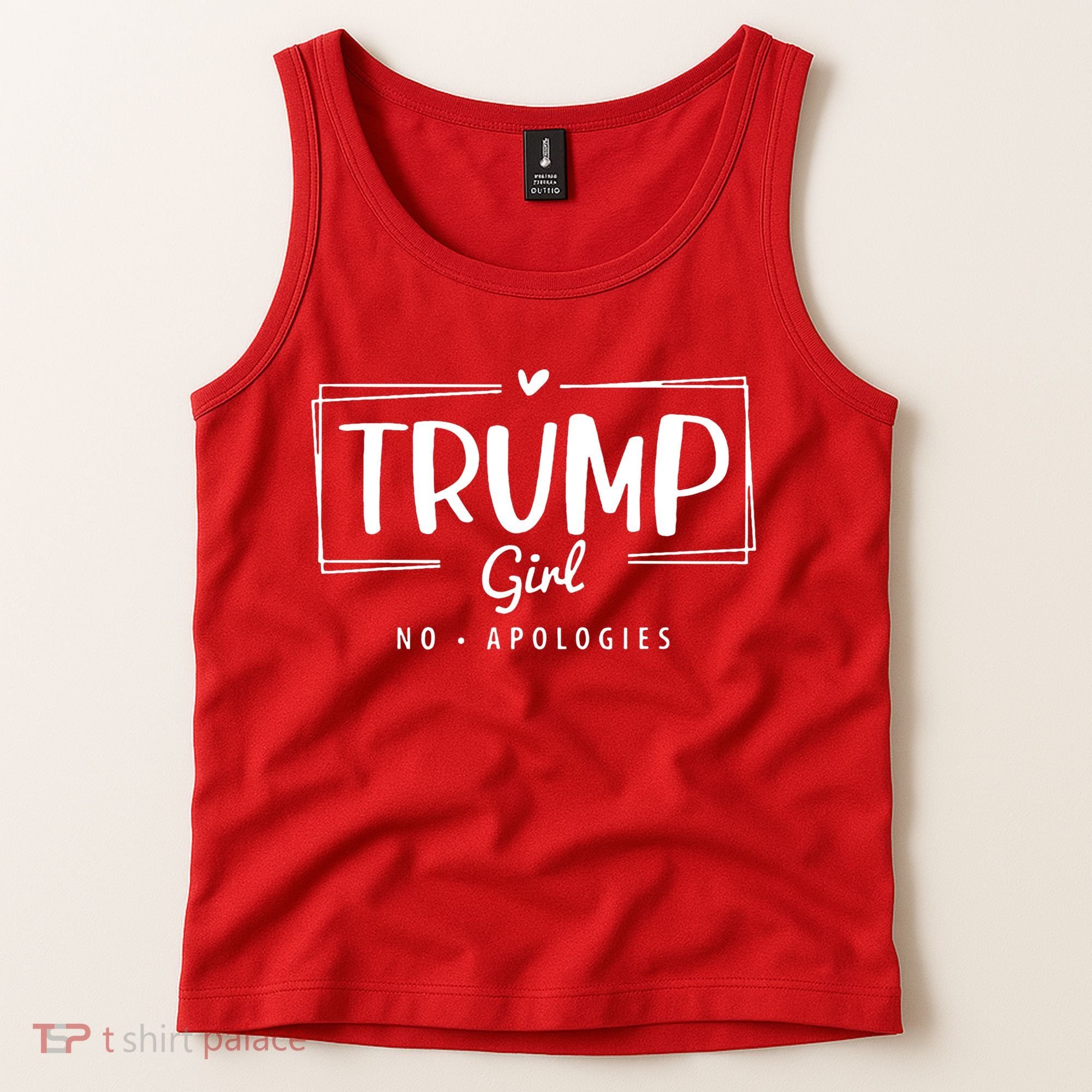 Trump Girl No Apologies Election 2024 Tank Top