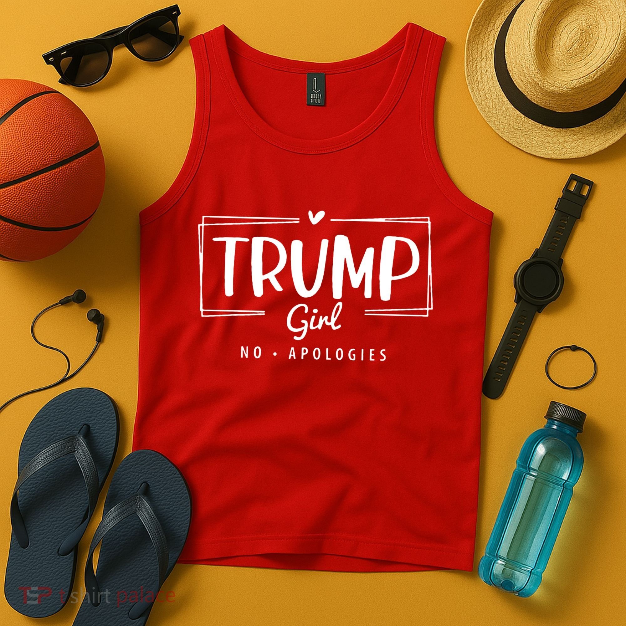 Trump Girl No Apologies Election 2024 Tank Top