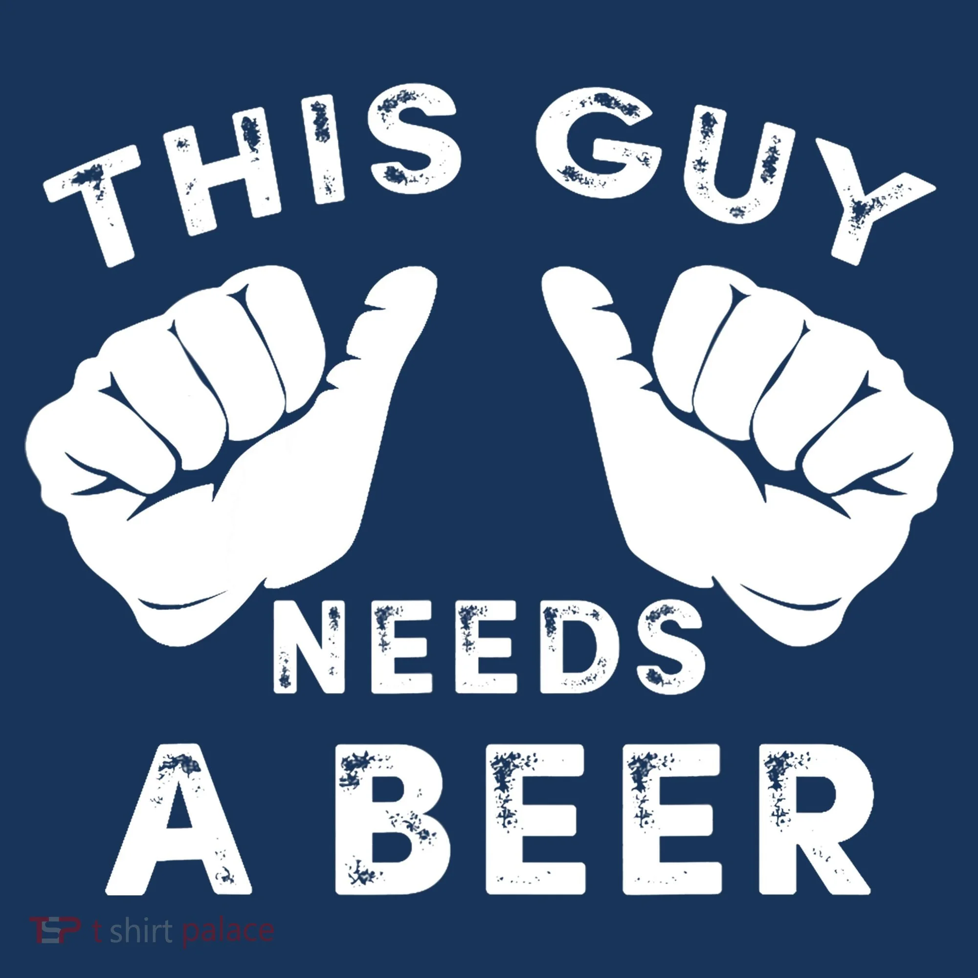 This Guy Needs A Beer - Funnys Drinking Gift Tee Women's Tank Top