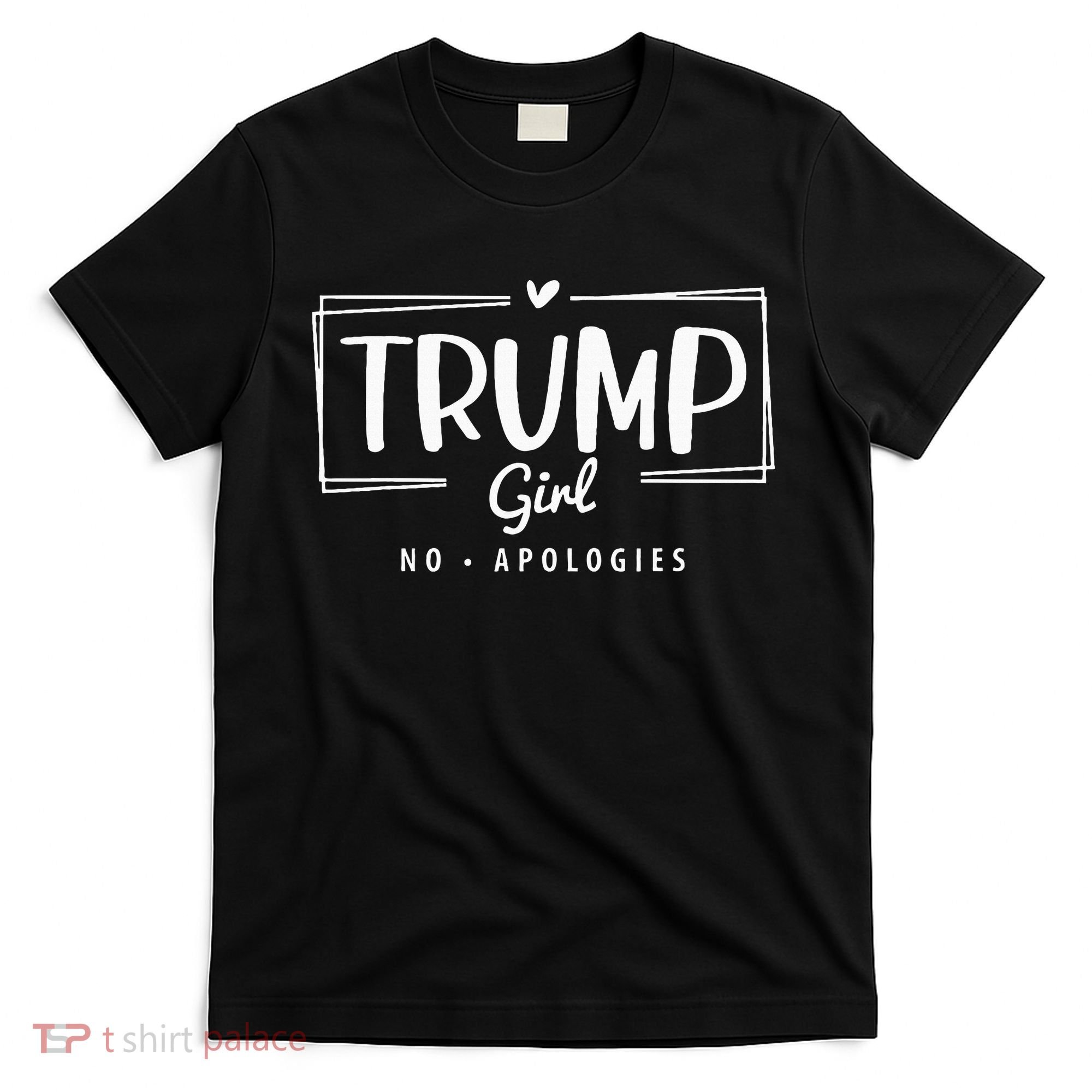 Trump Girl No Apologies Election 2024 T-Shirt