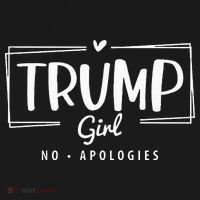 Trump Girl No Apologies Election 2024 Women's Hoodie thumb 2