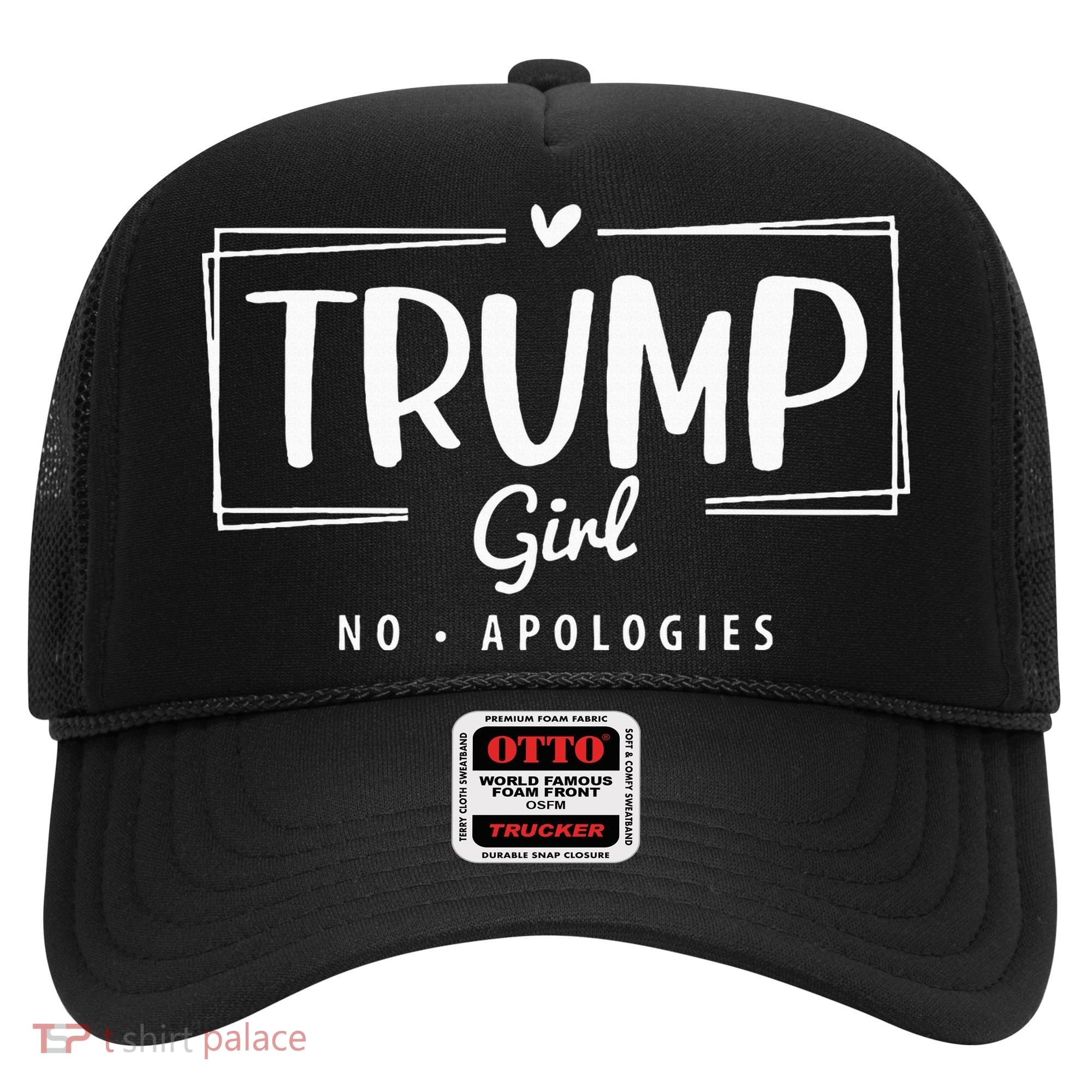 Trump Girl No Apologies Election 2024 Hat