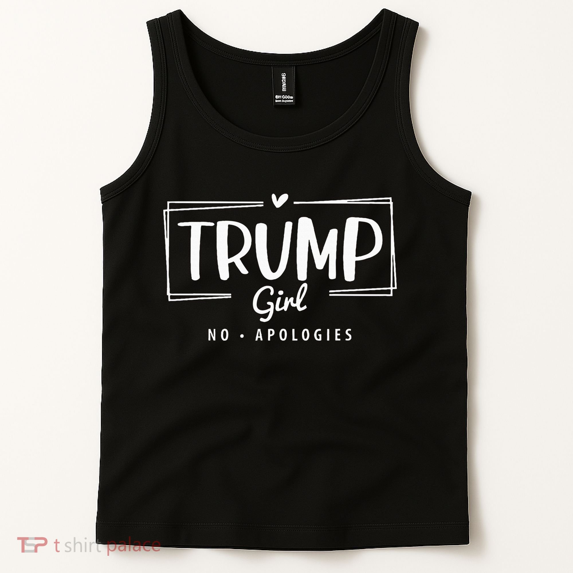 Trump Girl No Apologies Election 2024 Tank Top