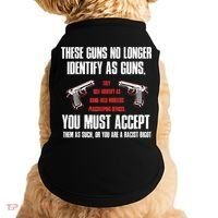 These Guns No Longer Identify As Guns Funny Gun Doggie Tank thumb 0