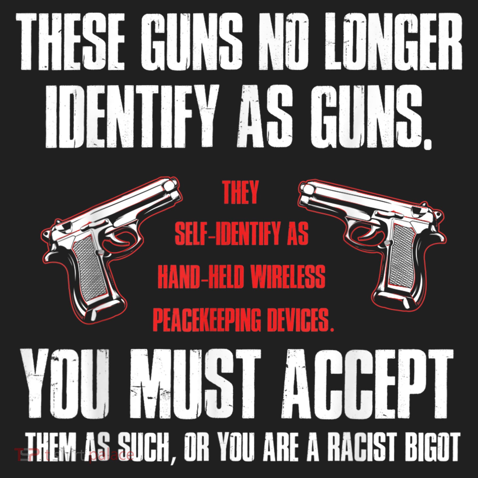 These Guns No Longer Identify As Guns Funny Gun Tumbler