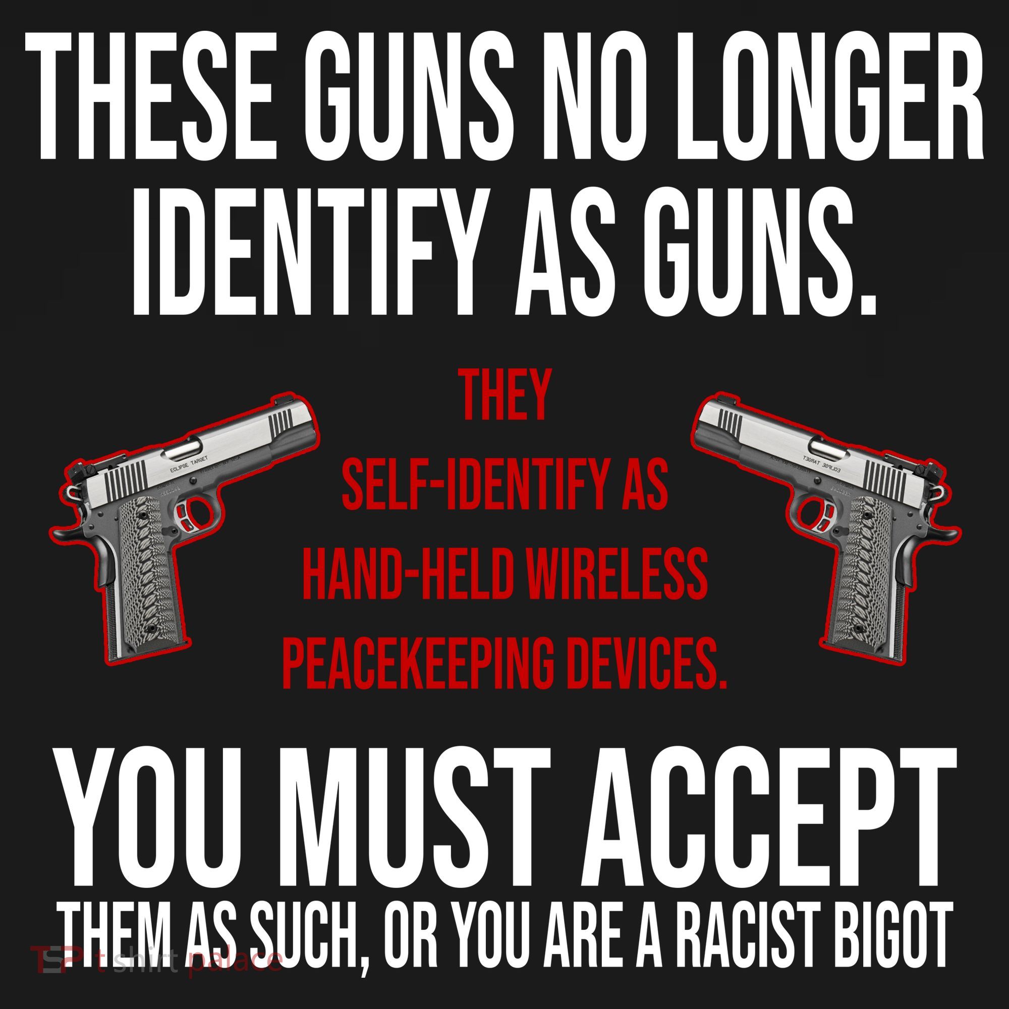 These Guns No Longer Identify As Guns Apron