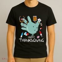 Turkey Glove Nurse Happy Thanksgiving Gobble Gobble Nurse T-Shirt thumb 3
