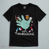 Turkey Glove Nurse Happy Thanksgiving Gobble Gobble Nurse T-Shirt thumb 5