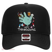 Turkey Glove Nurse Happy Thanksgiving Gobble Gobble Nurse Hat thumb 0