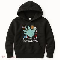 Turkey Glove Nurse Happy Thanksgiving Gobble Gobble Nurse Kids Hoodie thumb 0