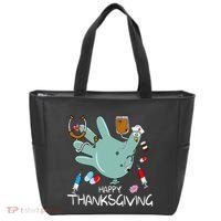 Turkey Glove Nurse Happy Thanksgiving Gobble Gobble Nurse Tote Bag thumb 0