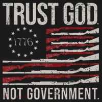 Trust God Not Government Antigovernment Political Women's Hoodie thumb 2