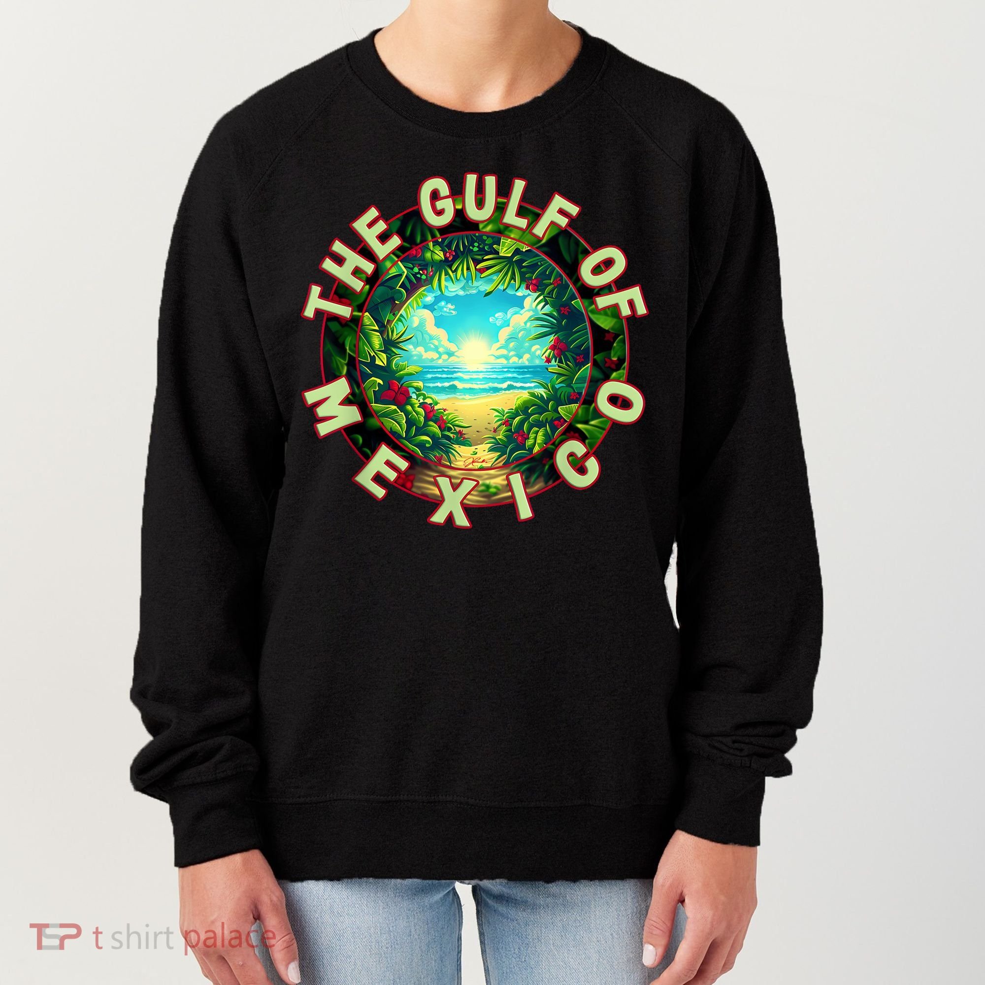 The Gulf Of Mexico Beach Women's Sweatshirt